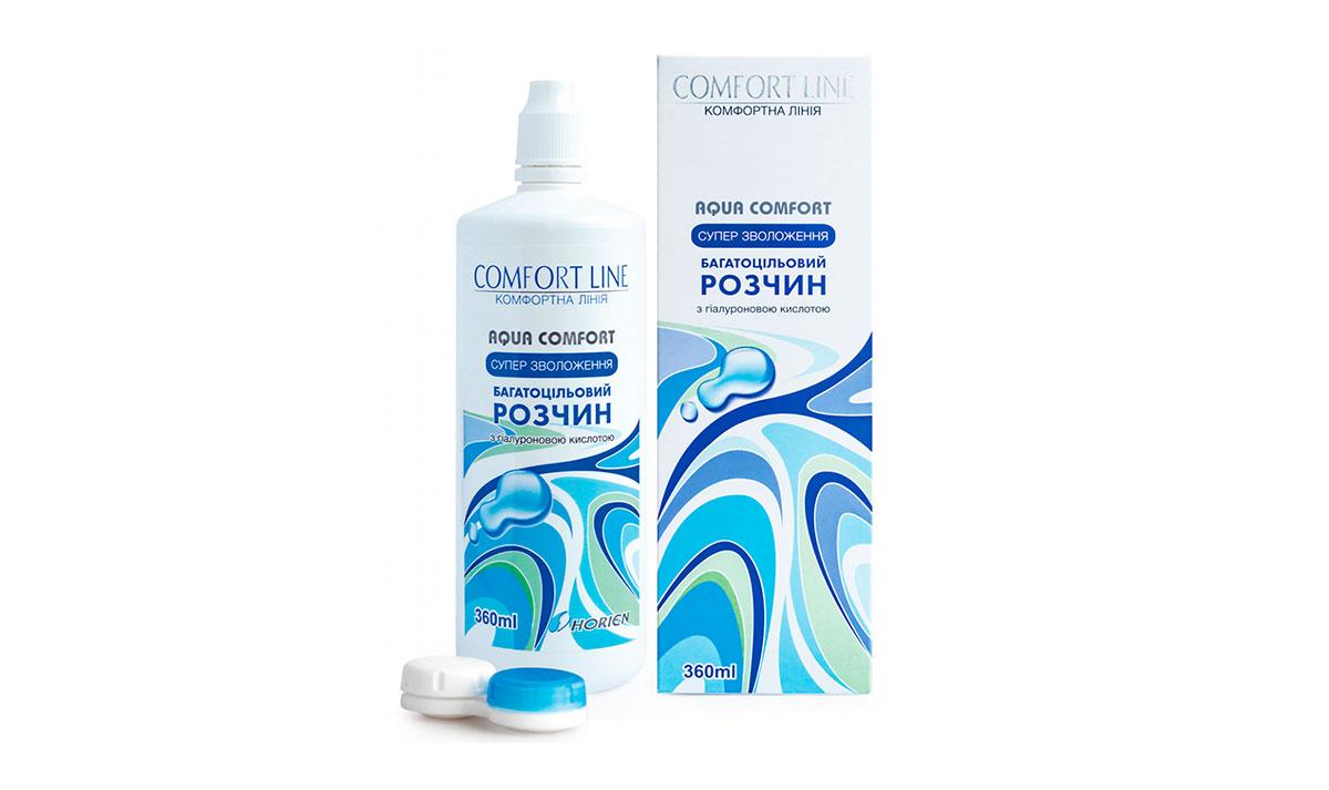 Розчин для контактних лінз Aqua Comfort 360 ml, фото 1