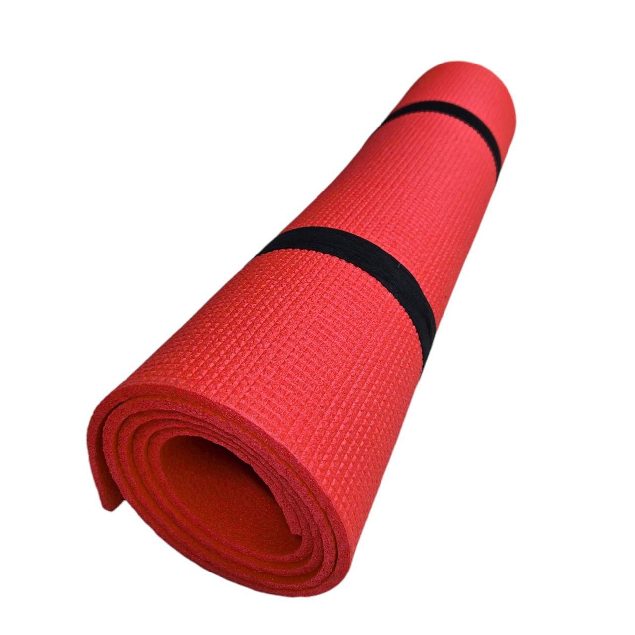 Килимок для фітнесу NAPROLOM 1100х600х5 тиснений червоний
