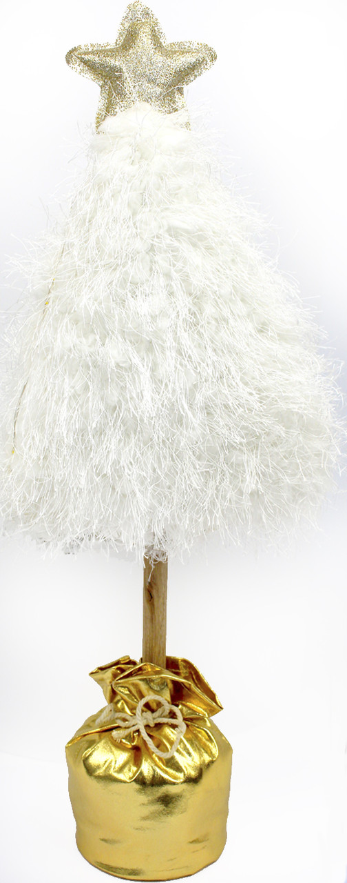 Ялинка декор. 52см біла №R95916, фото 1