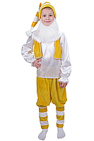 Карнавальный костюм Гном №2 (желтый) без бороды 110-134 см