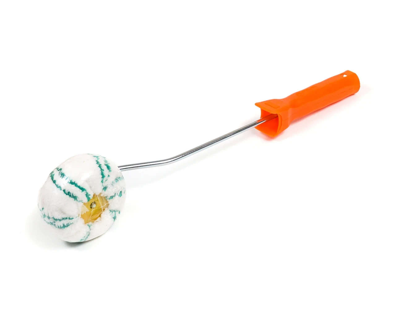 Валик для фарбування кутів Мікрофібра 6Х100Х40 мм, з ручкою 400 мм, фото 1