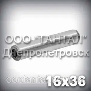 Штифт 16х36 DIN 7979D, ISO 8733 циліндричний з різзю загартований шліфувальний