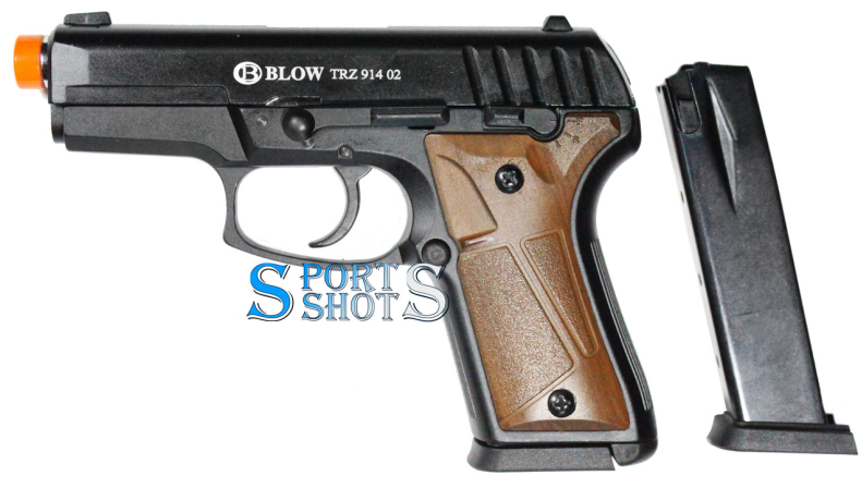 Стартовий пістолет Blow TRZ-914-02 з доп. магазином (Ruger P90)