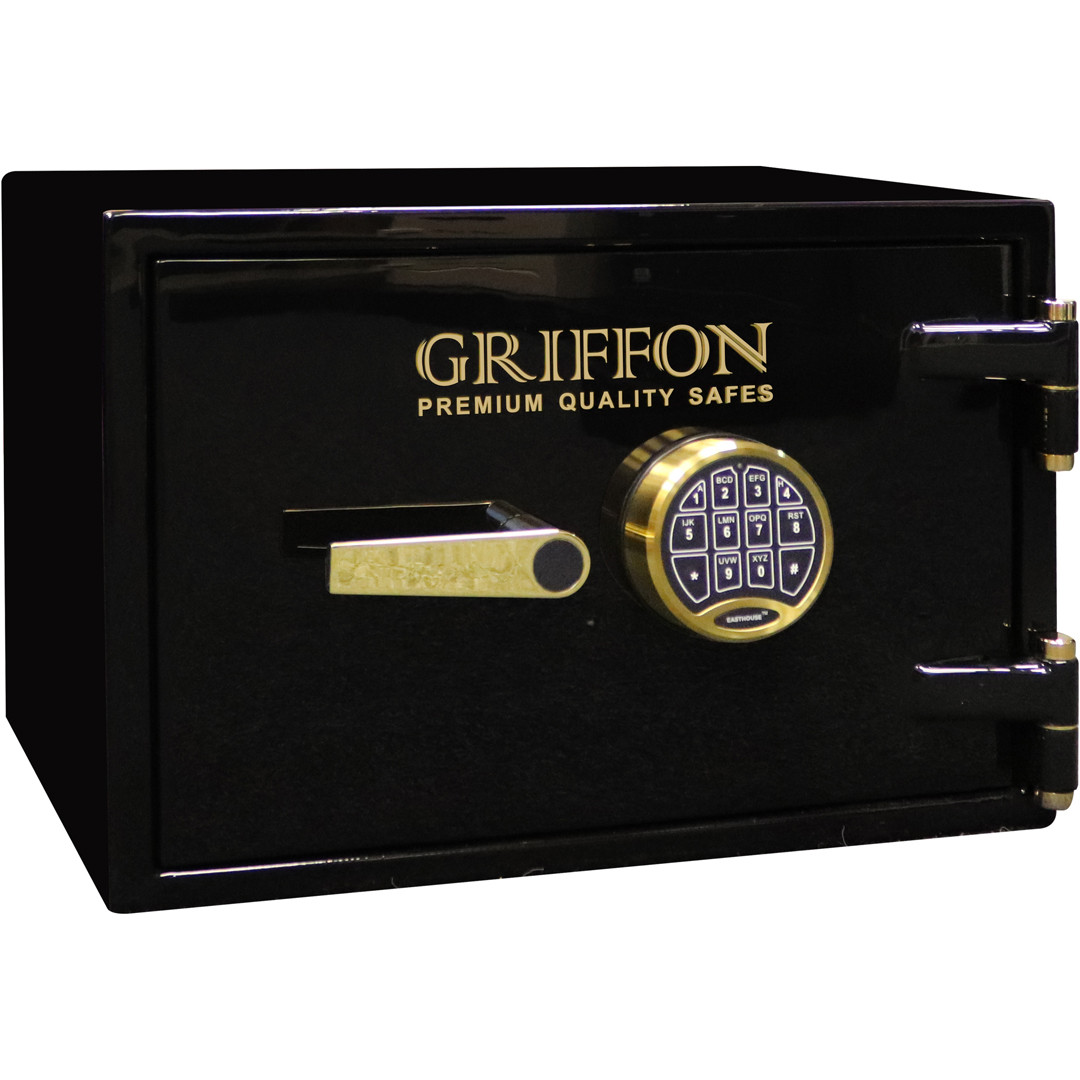 Вогнезломостійкий сейф GRIFFON CL III.35.E BLACK GOLD