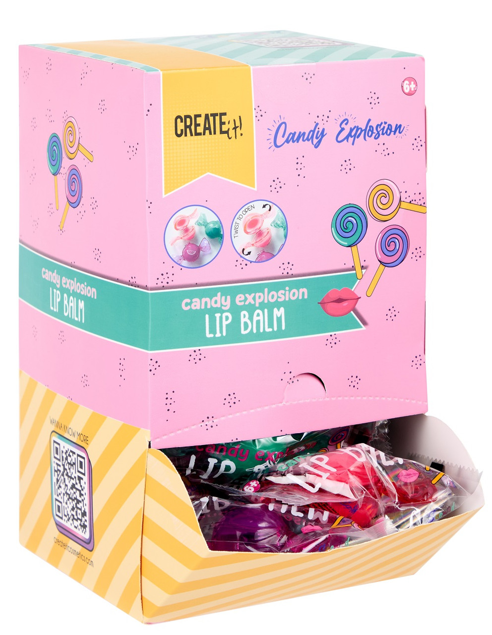 Бальзам для губ Create IT! CANDY TOFFEE в асортименті