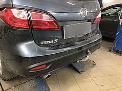 Фаркоп Mazda 5 2005-2015 (Мазда 5)  оцинкований