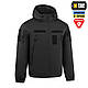 M-Tac чорна зимова військова куртка з капюшоном Alpha Gen.IV Pro Primaloft Black - фото 4 - id-p2414490208