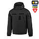 M-Tac чорна зимова військова куртка з капюшоном Alpha Gen.IV Pro Primaloft Black - фото 1 - id-p2414490208