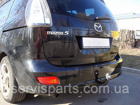 Фаркоп Mazda 5 2005-2015 (Мазда 5) польський, гак на болтах, фото 1
