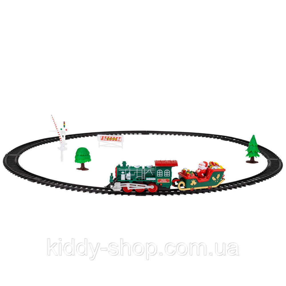 Різдвяний паровоз з музикою "Merry Christmas", 132 см ELISEY, фото 1