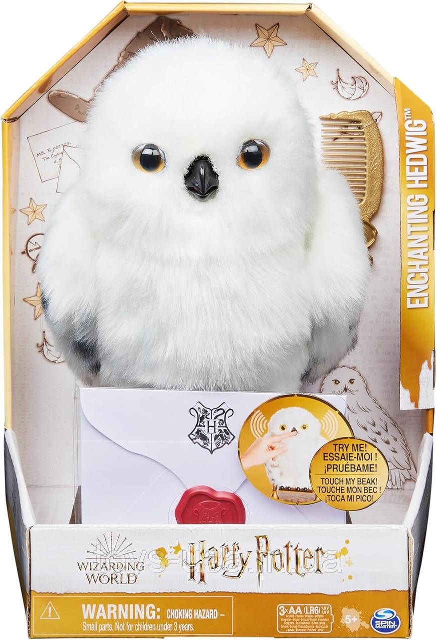 Інтерактивна сова Гарі Поттера Гедвіга Букля Хедвід Harry Potter Interactive Plush Owl Hedwig
