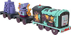 Паровозик потяг моторизований Дізель Thomas & Friends Motorized Toy Train Frosting Diesel Engine Cargo Car &