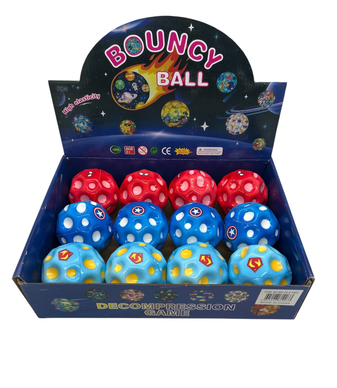Гравітаційний м'яч Супергерої Moon Ball 7 см.