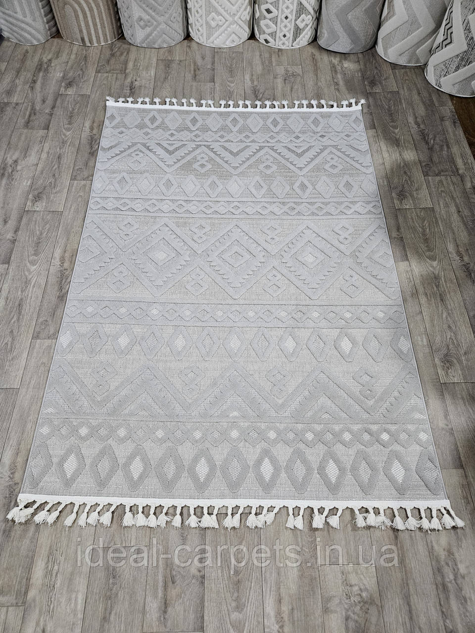 Килим Vita 1.6х2.3м прямокутний 0682 Сірий, фото 1