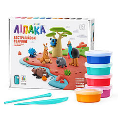 Меганабір пластиліну, що самостійно твердіє, Ліпака - Австралійські тварини Lipaka Hey Clay 15027-UA01