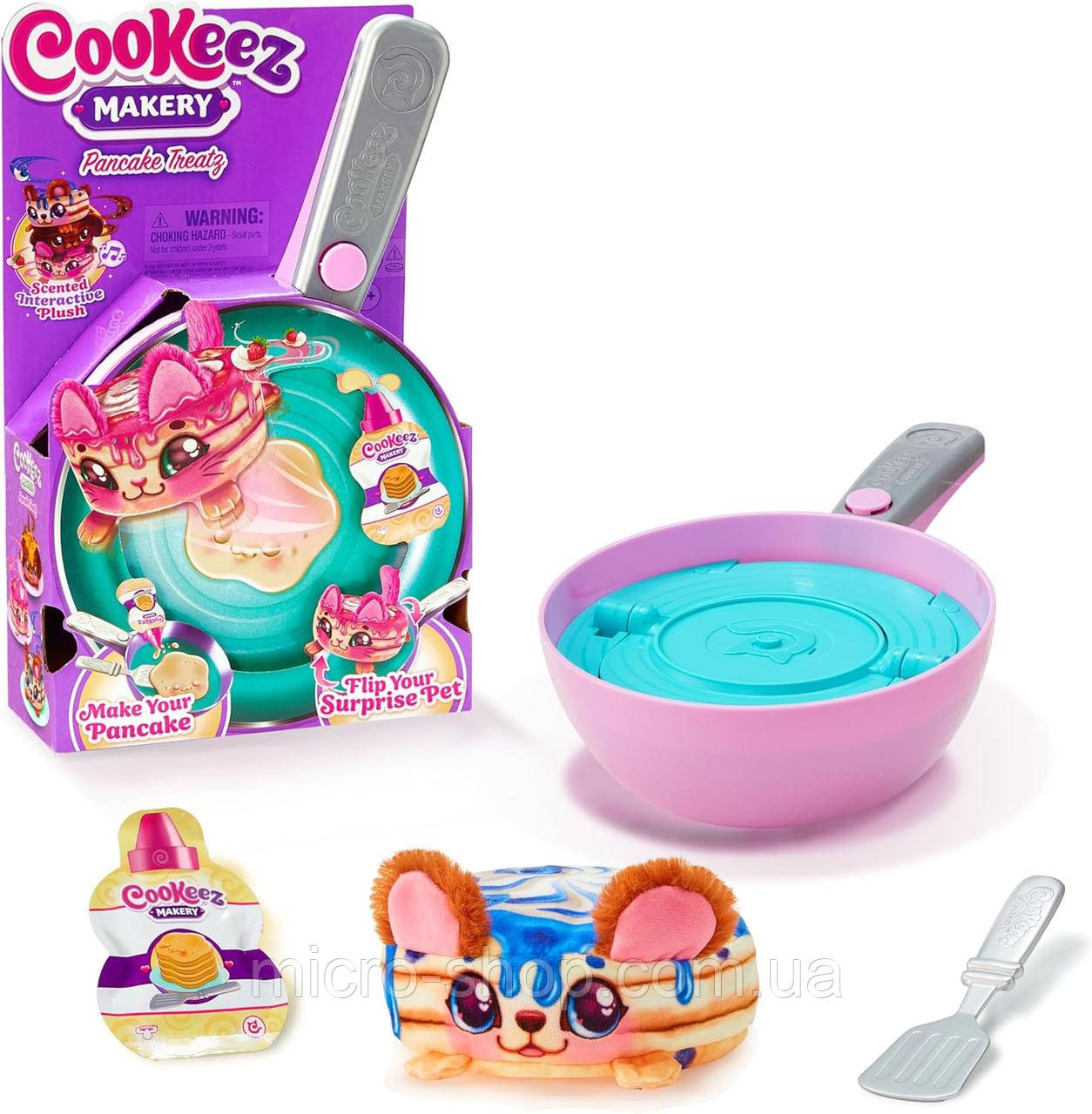 Інтерактивна іграшка сюрприз Cookeez Makery Pancake Treatz сковорода для панкейків