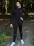 Термобілизна, чорна, фото 2