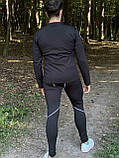 Термобілизна, чорна, фото 3