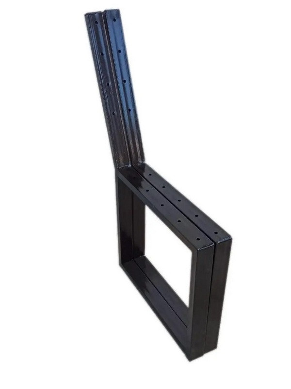 Ніжки для лавочки боковини лофт комплект зі спинкою без підлокітників, фото 1