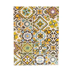 Щоденник Paperblanks 2025 Португальська плитка великий 18х23 см (9781408758120)
