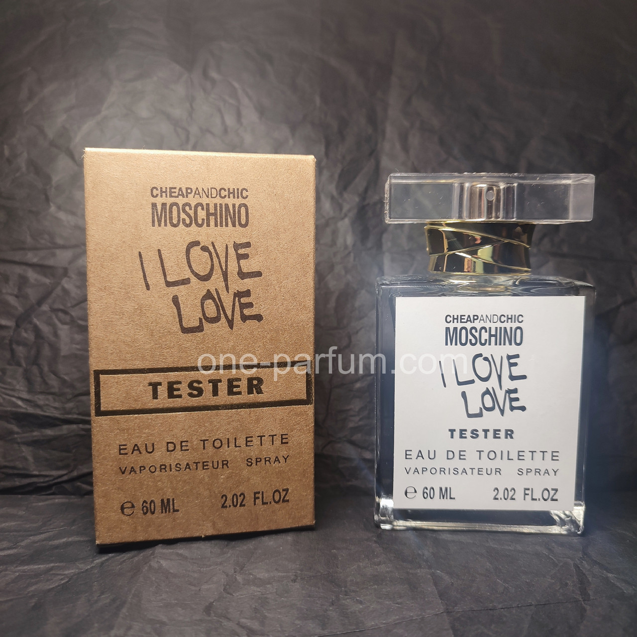 Тестер Moschino Cheap and Chic I Love Love (Москіно Чіп енд Чик Ай Лав Лав), 60 мл