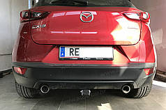 Фаркоп Mazda CX-3 2015- (Мазда CX 3) оцинкований Швидкознімний автомат на ручці