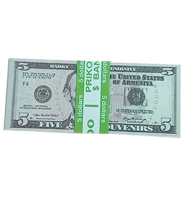 Сувенірні гроші "5 доларів"