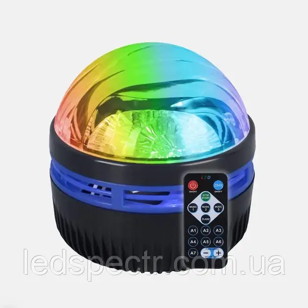 Світлодіодний проектор нічник RGB різнокольоровий Galaxy USB