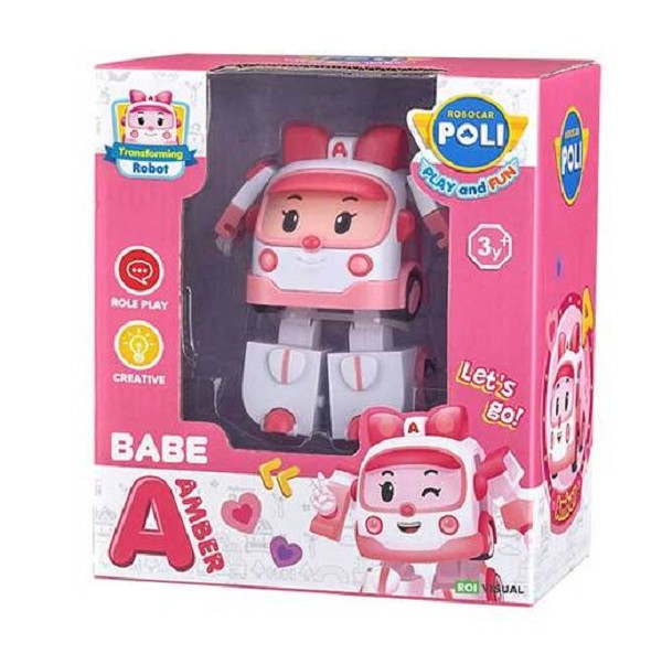 Robocar POLI Трансформер-малюк Робокар Ембер