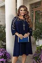 Сукня креп дайвінг батал, фото 4