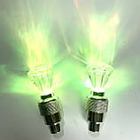 Мигалка на колеса. Підсвітка для коліс. Світлодіодні ковпачки для коліс, фото 6