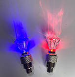 Мигалка на колеса. Підсвітка для коліс. Світлодіодні ковпачки для коліс, фото 7