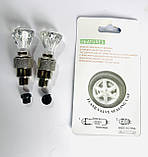 Мигалка на колеса. Підсвітка для коліс. Світлодіодні ковпачки для коліс, фото 8