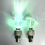 Мигалка на колеса. Підсвітка для коліс. Світлодіодні ковпачки для коліс, фото 2