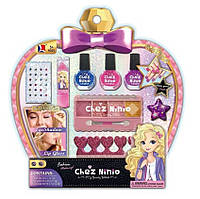 Набір дитячої косметики лаки тіні для повік помада аксесуари