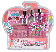 Набір дитячої косметики тіні для очей, лаки для нігтів The Pretty Girl