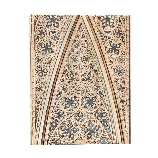 Тижневик горизонтальний Paperblanks 2025 Міланський собор великий 18х23 см (9781408758182)