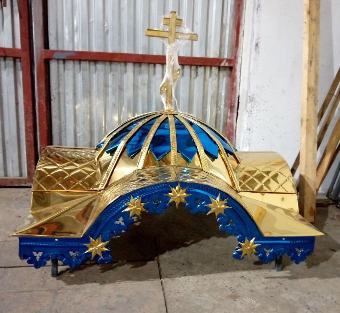 Дашок на каплицю 1,05×1,05м, без колон