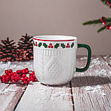 Чашка "Різдвяний орнамент", 345 мл ELISEY, фото 6