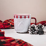 Чашка "Різдвяний орнамент", 345 мл ELISEY, фото 7