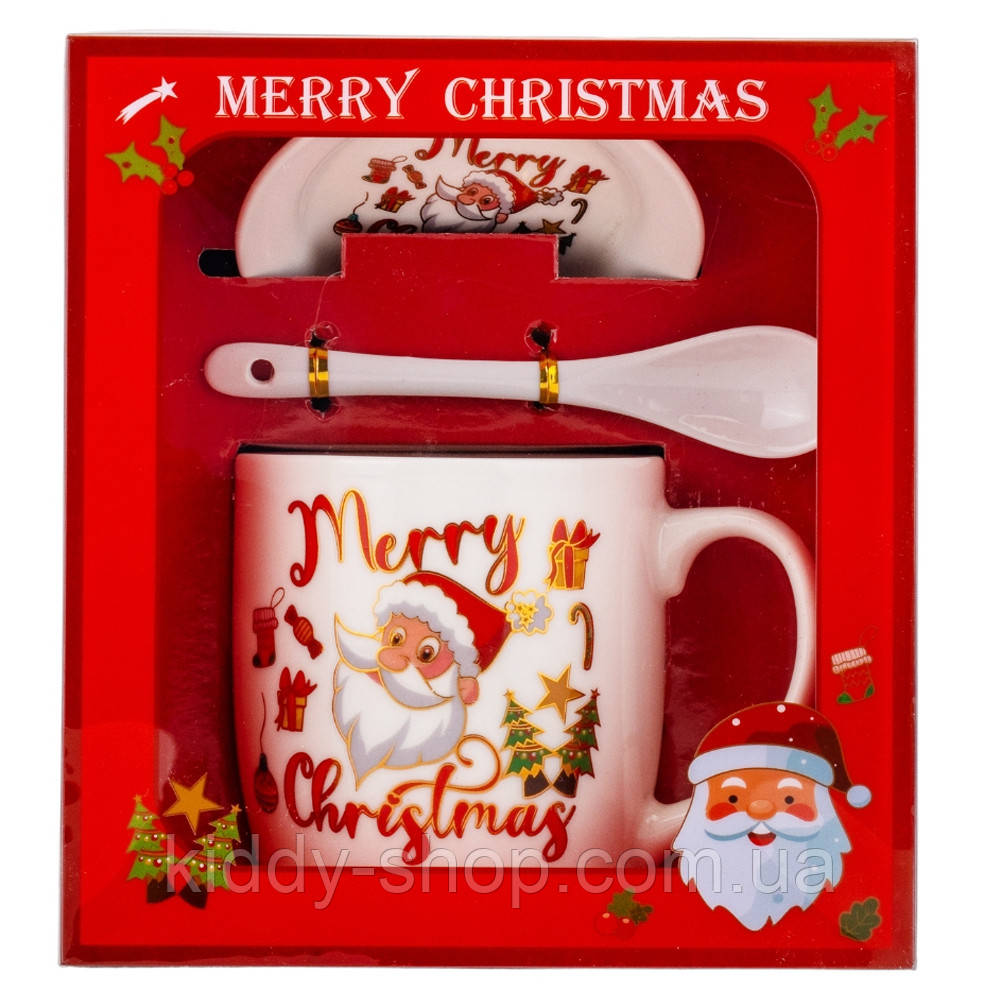 Кружка "Merry Christmas", 350 мл * Рандомний вибір дизайну ELISEY