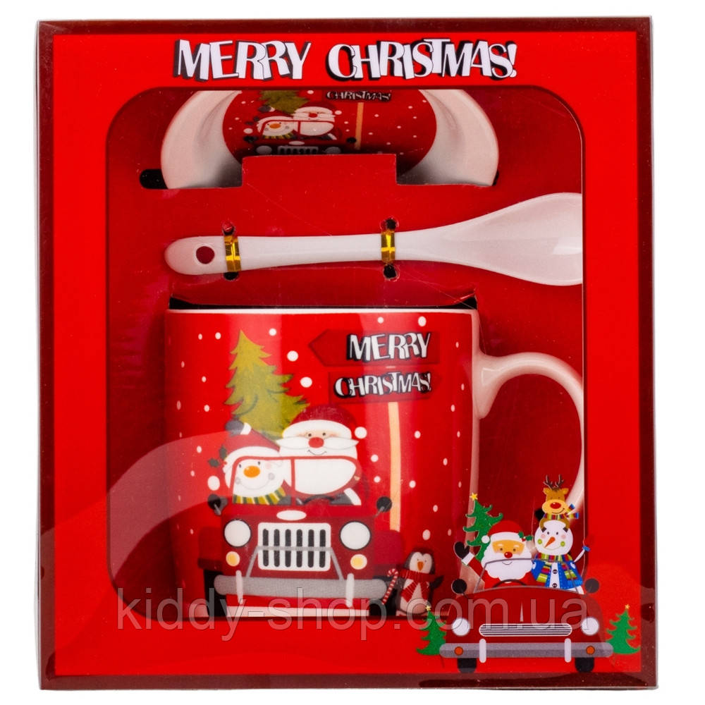 Кружка "Christmas Friends", 350 мл * Рандомний вибір дизайну ELISEY, фото 1