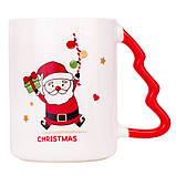 Чашка "Веселий Санта", 410 мл ELISEY, фото 3
