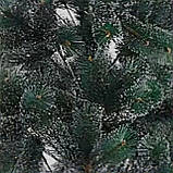Ялинка штучна C 67105 висота 210 см сосна глітер, фото 2
