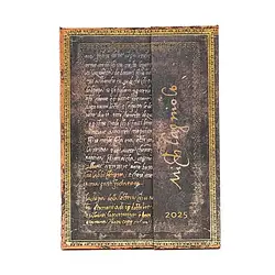 Тижневик з нотатками Paperblanks 2025 Мікеланджело середній 13х18 см (9781408757949)