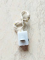 Гірлянда LED 3 метри роса три режима жовте світло