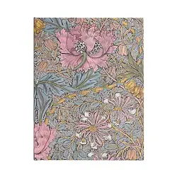 Тижневик з нотатками Paperblanks 2025 Вільям Морріс Медова Квітка великий 18х23 см (9781408758281)
