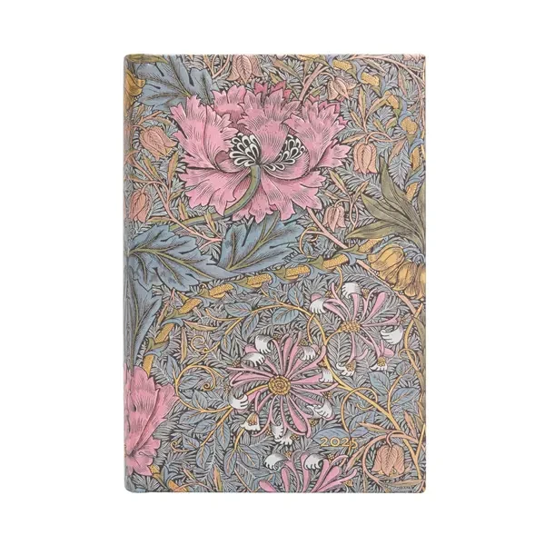 Щоденник Paperblanks 2025 Вільям Морріс Медова Квітка міні 10х14 см (9781408757352)