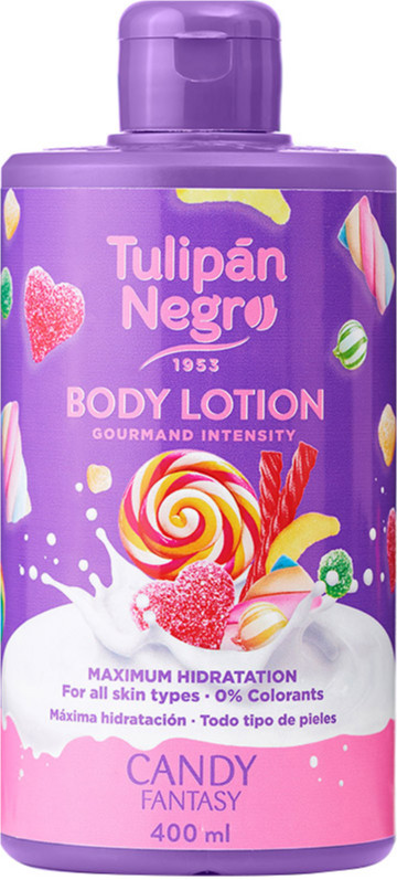 Лосьйон для тіла Солодкі фантазії TULIPAN NEGRO, 400 мл