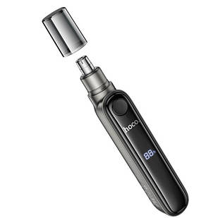 Тример Hoco HP33 electric nose hair trimmer with display Gray, фото 1